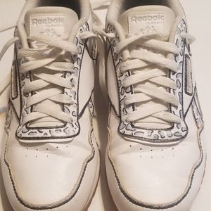 WOMEN'S VANTAGE REEBOX CHEETAH PRINT SHOES SZ.7.5